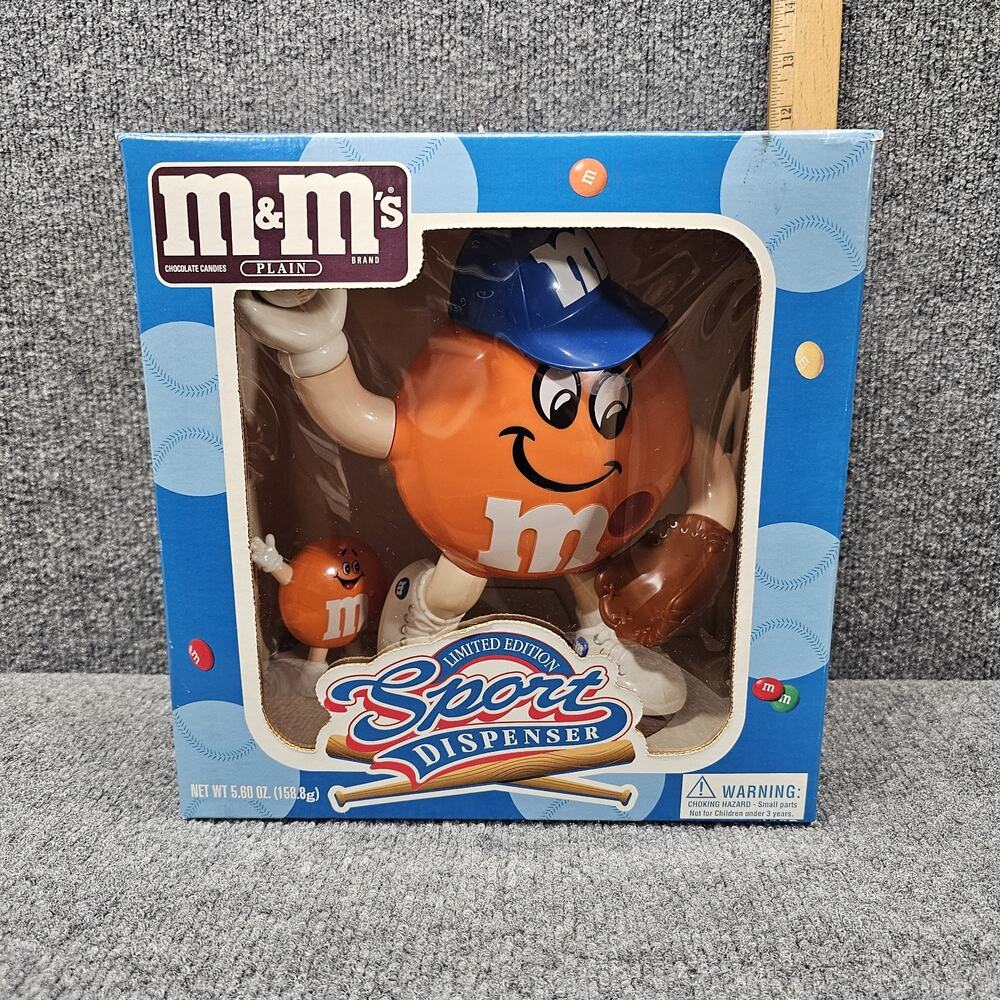 M&M's Limited Ed Candy Dispenser 1995 Original Collectible & 1991 palm dispenser